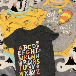Dr. Seuss Onesie’s Set of 3